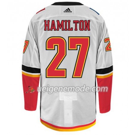 Herren Eishockey Calgary Flames Trikot DOUGIE HAMILTON 27 Adidas Weiß Authentic